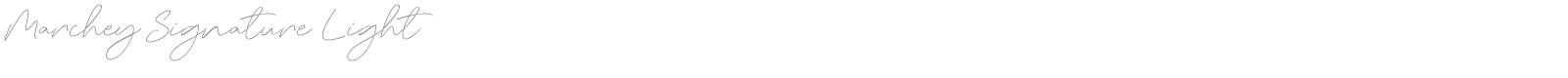 Marchey Signature font preview